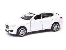 Maserati Levante Italian Luxury Car Model White Diecast 1:34-1:39 Scale Welly