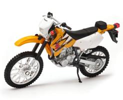 Suzuki DR-Z400S Japanese Motorcross Motorcycle Model Toy Diecast Orange 1:18