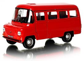 Nysa 522 Legendary Polish Delivery Car Model Diecast Red 1:34-1:39 Welly