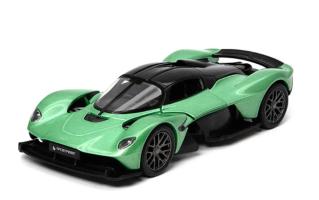 Aston Martin Valkyrie British Car Model Diecast Toy Green 1:36 Scale Kinsmart