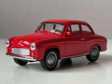 Syrena 105 Polish Classic Car Model Red Diecast Toy 1:43 Scale Welly