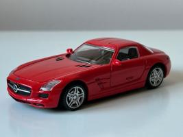 Mercedes-Benz SLS AMG Germany Luxury Car Model Diecast Red 1:43 Rastar