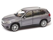 BMW X5 Germany Car Model Metal Diecast Grey Toy 1:34 Welly Opening Door