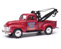 Chevrolet Tow Truck 1953 USA Classic Car Model Red Diecast Toy 1:34 Welly