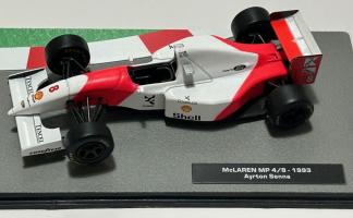 Formula F1 - 1993 McLaren 4/8 Ayrton Senna Car Model Toy Diecast 1:43 Scale