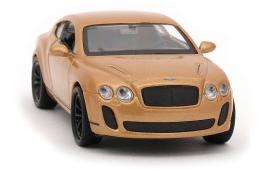 Bentley Continental Supersports British Car Model Metal Diecast Gold 1:34