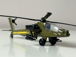 Boeing AH-64 Apache American Helicopter Army Military Model Diecast Motormax