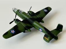 B-25 Mitchell American Second II War Airplane Model Toy Green Diecast Maisto