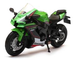 Kawasaki Ninja ZX 10R Japanese Sports Motorcycle Model Green NewToy Diecast 1:18