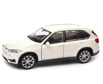 BMW X5 Germany Luxury Car Model Toy White Diecast 1:34-1:39 Scale Welly