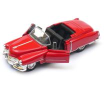 1953 Cadillac Eldorado American Classic Car Model Diecast Red 1:34 Welly