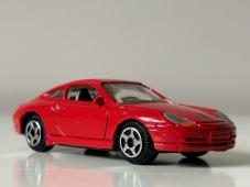 Porsche 911 Germany Sports Car Model Diecast Red 1:64 Scale