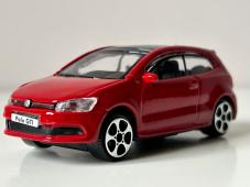 Volkswagen Polo GTI Germany Family Car Model Diecast Red 1:43 Scale Bburago