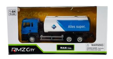 Truck/Lorry MAN Aral Tank Model Diecast Toy Blue RMZ City 1:64