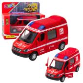 Mercedes Sprinter Fire Car Van Model Toy Diecast Light Sound Probably 1:32 Scale