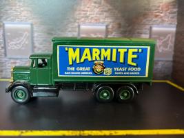 1937 Scammell 6 Wheeler Marmite British Vintage Truck Model Diecast Toy 1:72