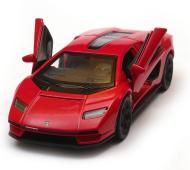 Lamborghini Countach LPI 800-4 Italian Sports Car Model Diecast Toy Red 1:34