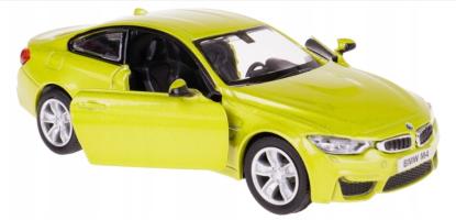 BMW M4 Germany Luxury Car Model Yellow Diecast RMZ City 1:34