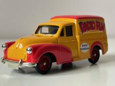 Morris Minor Van Radio Fun British Vintage Car Model Diecast 1:60-1:72 Scale