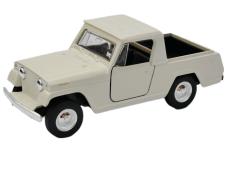 1967 Jeep Jeepster Commando Pickup Car Model Diecast Toy 1:34-1:39 Scale Welly