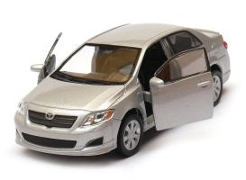 2009 Toyota Corolla Japanese Family Car Model Gold Diecast 1:34-1:39 Scale Welly