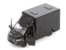 Mercedes-Benz Sprinter Germany Model Toy Car Black Diecast 1:48 Scale Kinsmart