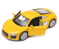 2016 Audi R8 Coupe V10 Germany Car Model Toy Yello Diecast 1:34-1:39 Scale Welly