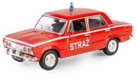 Fiat 125p Straz (Fire Brigade) Car Model Diecast 1:43 Daffi
