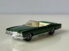 1975 Cadillac Eldorado American Car Model Toy Green Diecast 1:64 Scale Matchbox
