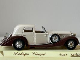 Delage Coupe French Luxury Car Model Diecast 1:43 Scale Solido