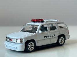 Yukon Denali Police Model Diecast 1:60 Scale Welly