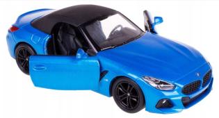 BMW Z4 Germany Sports Car Model Toy Diecast Blue 1:34 Scale Kinsmart