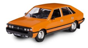Polonez FSO Polish Vintage Car Model Orange Diecast 1:43 Daffi
