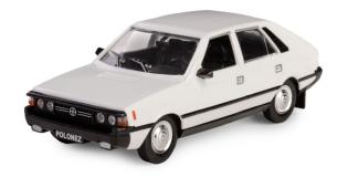 Polonez FSO Polish Vintage Car Model White Diecast 1:43 Daffi
