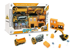 Big Set Play City Car Series Building Dump Truck Excavator Home Toy Child