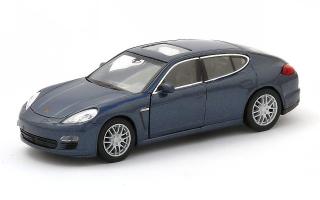 Porsche Panamera S Germany Car Model Toy Navy Diecast 1:34-1:39 Scale Welly