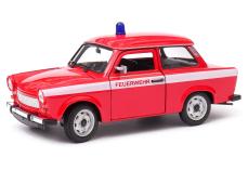 Trabant 601 Fire Brigade East Germany Car Model Diecast 1:34-1:39 Scale Welly