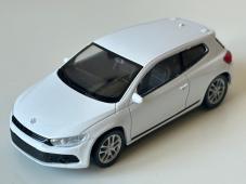 Volkswagen Scirocco Germany Car Model Metal Diecast Toy White 1:43 Welly