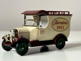 Bull Nosed Morris Van Thorntons British Car Model Diecast Days Gone