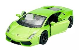 Lamborghini Gallardo LP 560-4 Sports Car Model Diecast Green 1:32 Scale Bburago