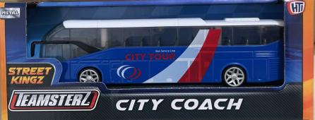 City Bus Coach City Tour Model Toy Diecast 1:43-1:64 Scale Teamsterz