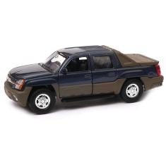 Chevrolet Avalanche 2002 American Car Model Blue Diecast 1:34-1:39 Scale Welly