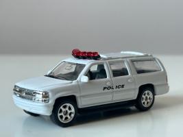 Chevrolet Suburban Police Model Diecast 1:60 Scale Welly