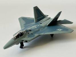 F22 Raptor American Fighter Air Aircraft Model Toy Diecast Maisto 1:100 Scale