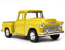 1953 Chevy Stepside USA Classic Car Model Yellow Diecast Toy 1:34-1:39 Welly