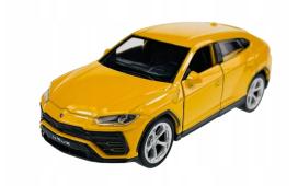 Lamborghini Urus Luxury Italian Car Model Diecast Yellow 1:34-1:39 Scale Welly