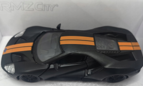 Ford GT American Sports Car Model Diecast Toy RMZ City Black 1:32 Opening Door