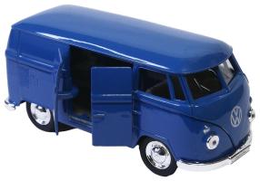 1963 Volkswagen T1 Bus Germany Car Model Toy Blue Diecast 1:34-1:39 Welly