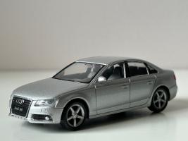 Audi A4 Germany Luxury Compact Car Model Metal Diecast Toy Silver 1:43 Welly