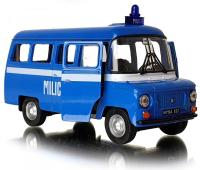 Nysa 522 Police Polish Car Model Diecast Blue 1:34-1:39 Scale Welly